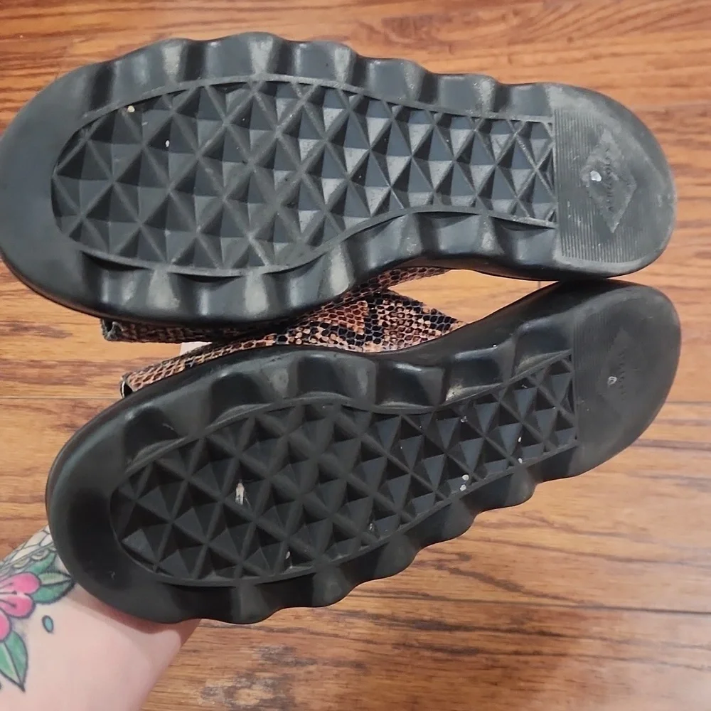 Aerosoles Wanza Wesge Lug Sole Slip On Sandals - Picture 4 of 5